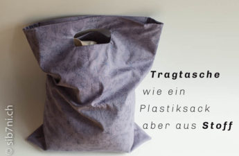 Tragtasche aus Stoff