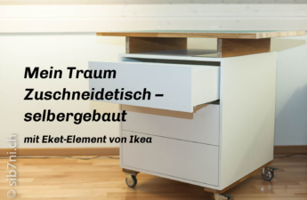 Mein Traum-Zuschneidetisch - selbergebaut