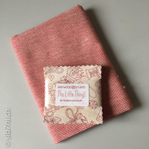 Mini Charm Pack und Fat quarter